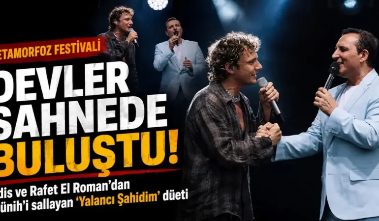 Metamorfoz Festivali’ne Damga Vuran Sürpriz: Edis ve Rafet El Roman’dan Unutulmaz Münih Çıkarması!