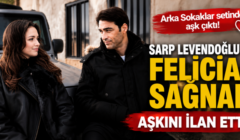 Arka Sokaklar Setinde Aşk Sürprizi! İkiliden Romantik Paylaşım