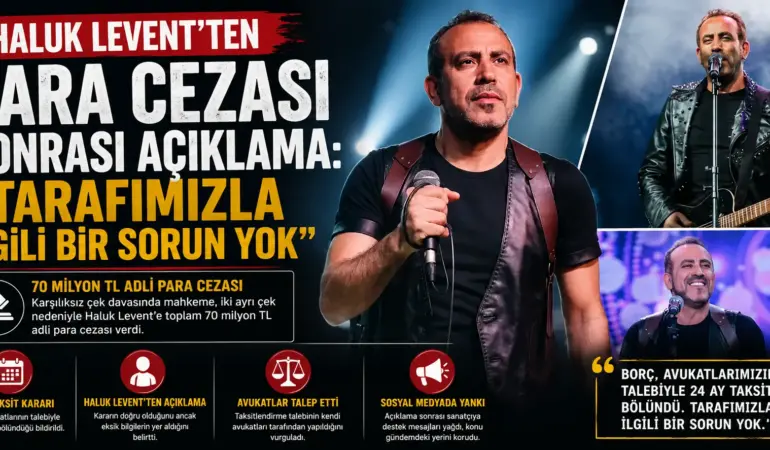 Haluk Levent Hakkındaki Karar Sonrası Dikkat Çeken Açıklama