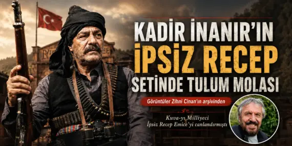 KADİR İNANIR’IN KARADENİZ’DE SET ARASI TULUM MOLASI