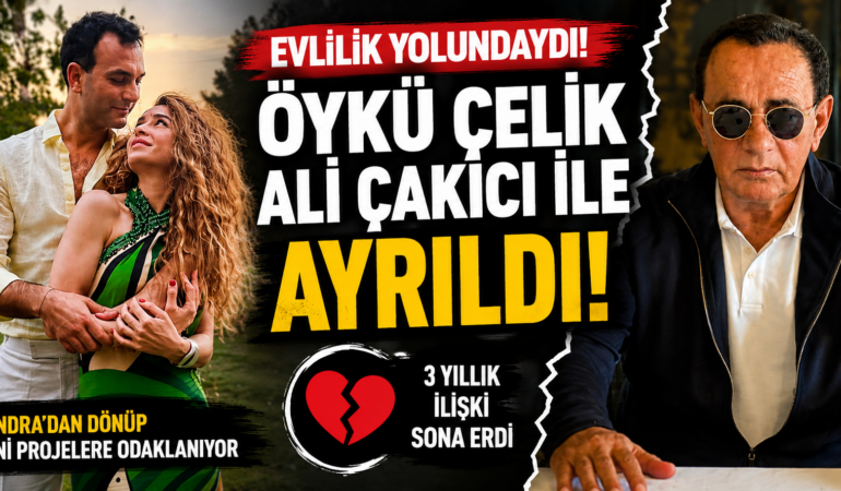 Sürpriz ayrılık: Öykü Çelik ile Ali Çakıcı yollarını ayırdı