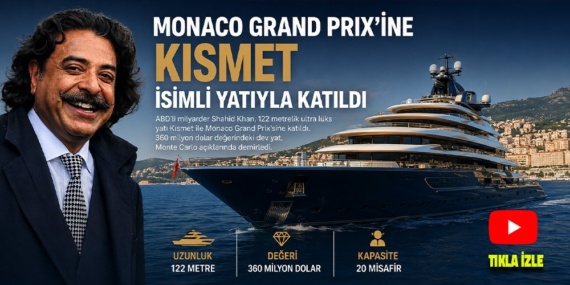 SHAHID KHAN’IN KISMET’İ MONACO’YA DAMGA VURDU.