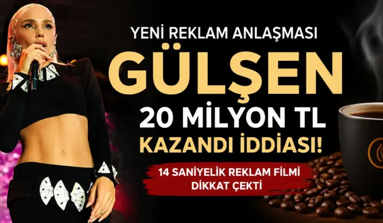 Gülşen’den Milyonluk Reklam Anlaşması! Rakam Dudak Uçuklattı