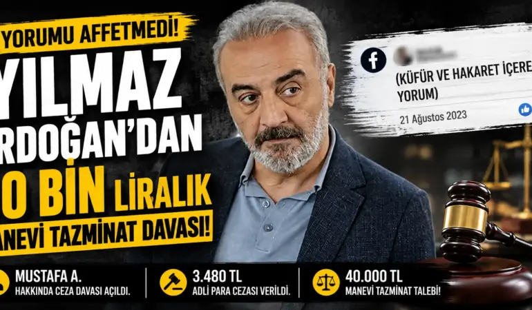 Yılmaz Erdoğan o yorumu affetmedi! 40 bin liralık dava açtı