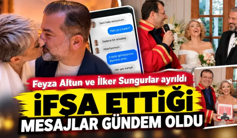 Feyza Altun’dan olay ayrılık! Eşini aldatmakla suçladı, mesajları ifşa etti