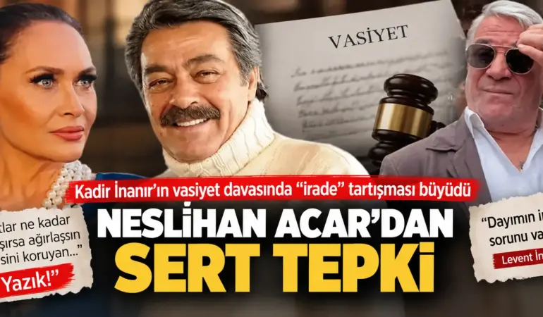 Kadir İnanır’ın Vasiyet Davasında Şok Sözler! “İrade Sorunu Vardı”