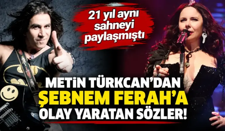 Şebnem Ferah’a Yıllar Sonra Bomba Suçlama! Eski Gitaristi Ateş Püskürdü