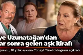 Aliye Uzunatağan’dan Aşk İtirafı