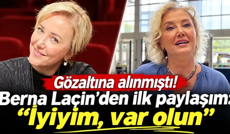 Berna Laçin’den Olay Paylaşım! Adliye Önündeki Fotoğrafıyla Mesaj Verdi
