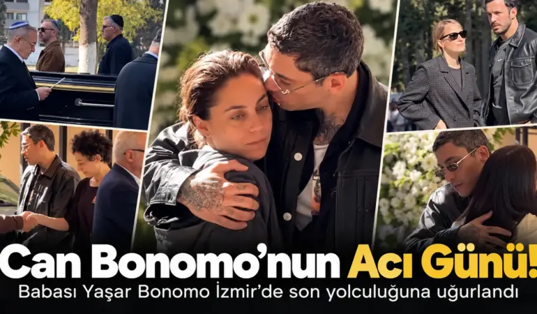 Can Bonomo’nun En Acı Günü! Babası Yaşar Bonomo Son Yolculuğuna Uğurlandı