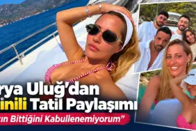 Derya Uluğ’dan Bikinili Tatil Paylaşımı