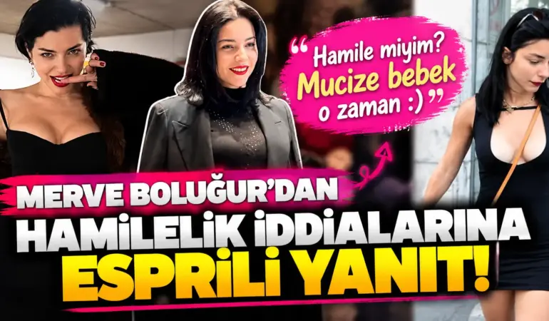 Göbeği gündem olmuştu! Merve Boluğur’dan hamilelik söylentilerine bomba cevap