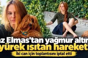 Naz Elmas’tan Yürek Isıtan Hareket