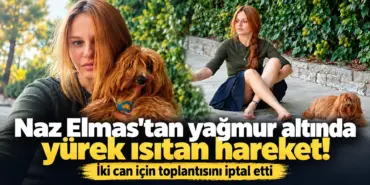 Naz Elmas’tan Yürek Isıtan Hareket