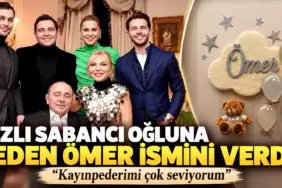 Nazlı Sabancı’nın Ömer’li Aile Portresi