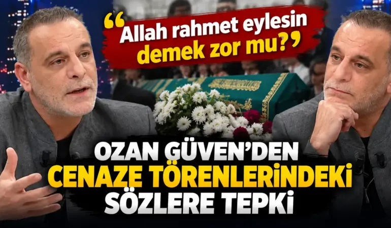 Ozan Güven’den Sanat Camiasına Cenaze Tepkisi