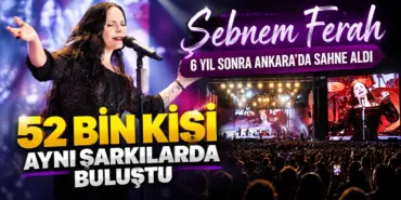 Şebnem Ferah Ankara’da 52 Bin Kişiyle Buluştu