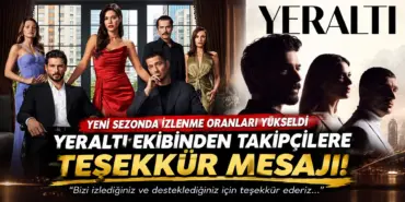 Yeraltı Ekibinden Teşekkür Mesajı